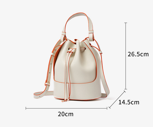 Bolsa Cubo con Cordones de Lona Cosida - Image 6