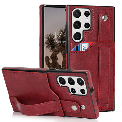 Funda Protectora de Cuero para Celular con Correa para Muñeca - Image 39