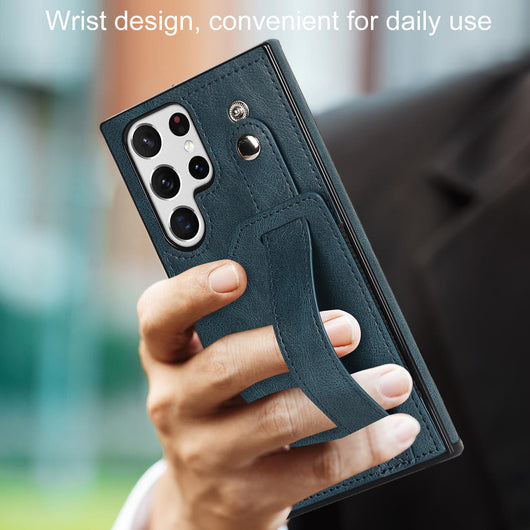 Funda Protectora de Cuero para Celular con Correa para Muñeca - Image 41