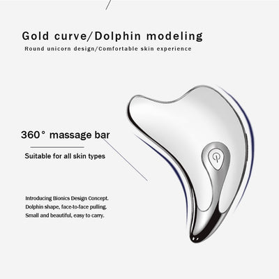 Masajeador Facial Gua Sha con Luz LED y Microcorriente para Lifting y Rejuvenecimiento - Image 8
