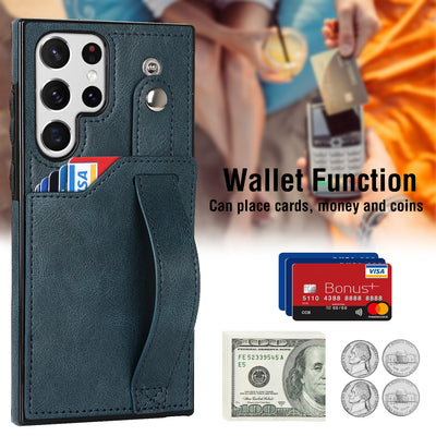 Funda Protectora de Cuero para Celular con Correa para Muñeca - Image 51
