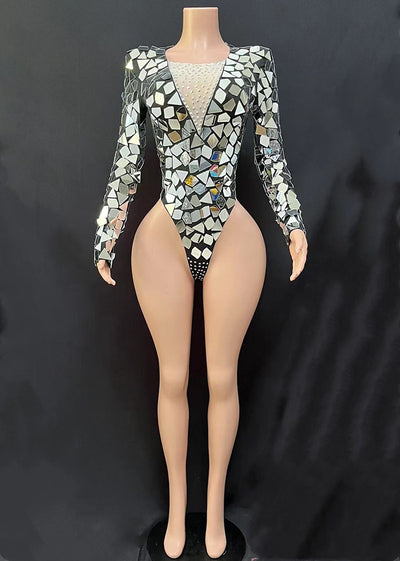 Trajes de Espejo Ajustados y Ceñidos de Alto Rendimiento - Image 12