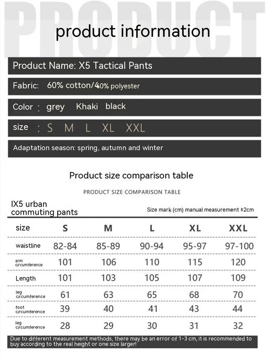 Pantalones Cargo Holgados Multibolsillos para Hombre - Image 11