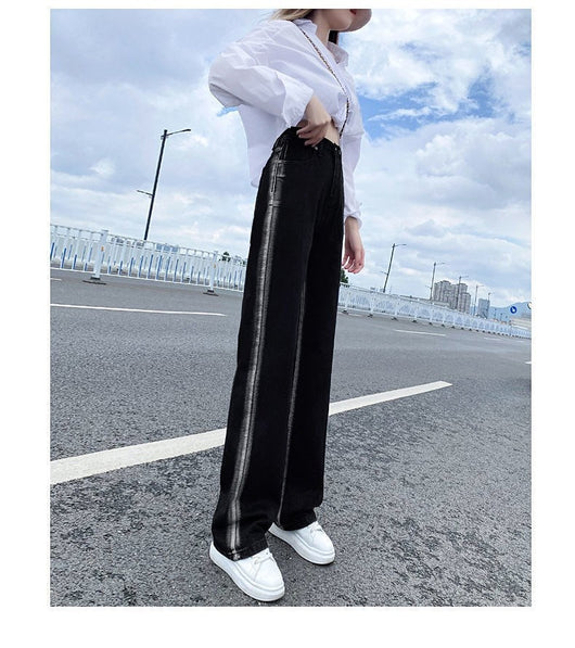 Jeans Rectos con Degradado Negro - Image 12