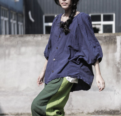 Cardigan de Lino con Mangas Murciélago para Mujer - Image 20
