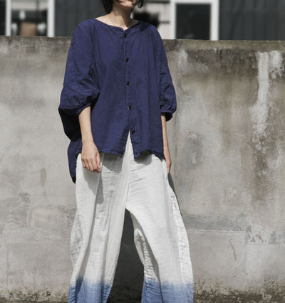 Cardigan de Lino con Mangas Murciélago para Mujer - Image 28