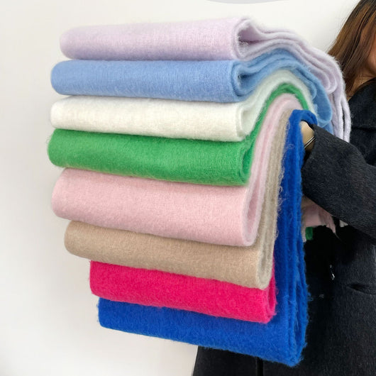 Bufanda de Mohair para Otoño e Invierno - Image 35