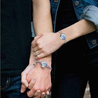 Pulseras Conectadas para Parejas de Larga Distancia - Totwoo Blue Lovers - Image 14