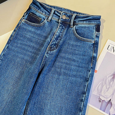 Jeans Vintage Artesanales con Bordado y Lavado Cálido - Image 16