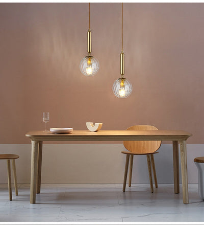 Lámpara Colgante de Vidrio para Restaurante, Bar y Dormitorio - Image 27