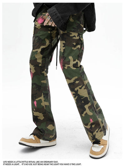 Pantalones Cargo Camuflaje Street Leisure para Hombre - Image 7