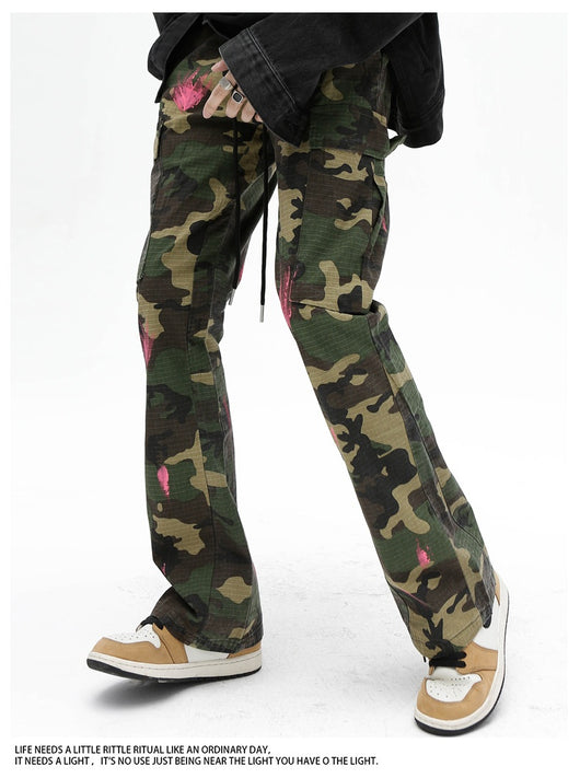Pantalones Cargo Camuflaje Street Leisure para Hombre - Image 7