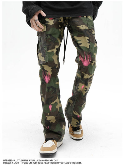 Pantalones Cargo Camuflaje Street Leisure para Hombre - Image 8