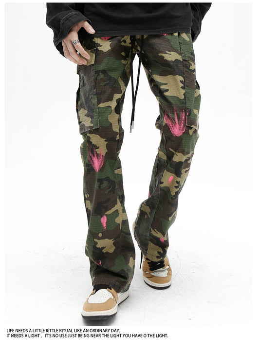 Pantalones Cargo Camuflaje Street Leisure para Hombre - Image 8