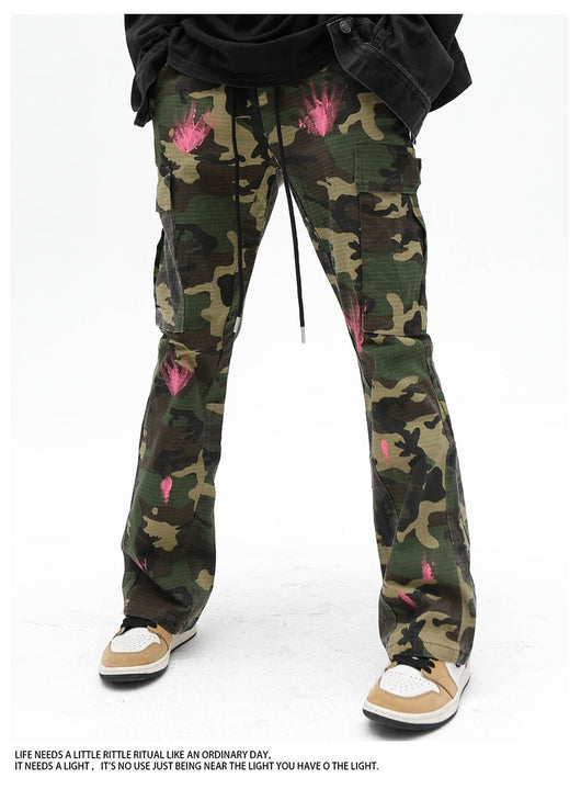 Pantalones Cargo Camuflaje Street Leisure para Hombre - Image 9
