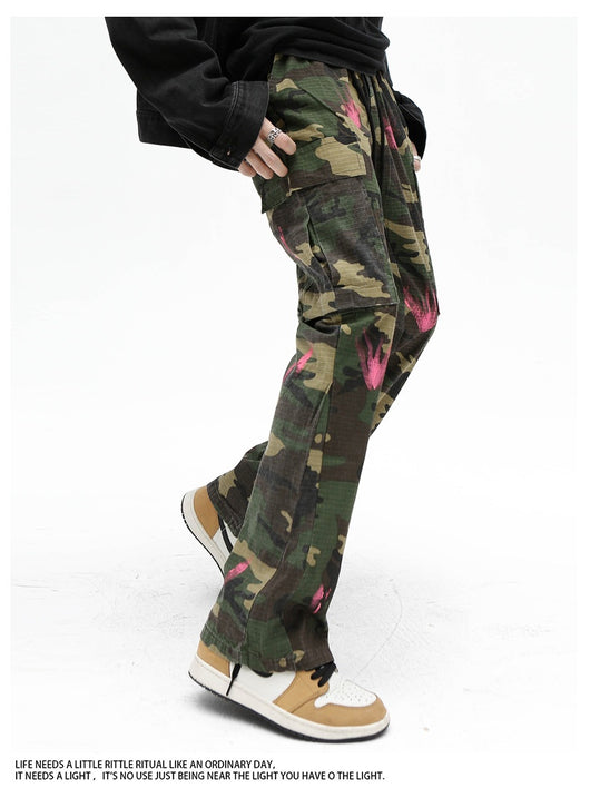 Pantalones Cargo Camuflaje Street Leisure para Hombre - Image 12