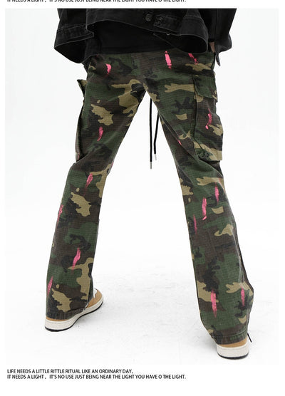 Pantalones Cargo Camuflaje Street Leisure para Hombre - Image 13