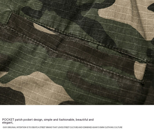 Pantalones Cargo Camuflaje Street Leisure para Hombre - Image 18