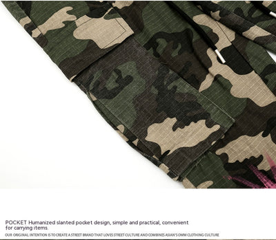 Pantalones Cargo Camuflaje Street Leisure para Hombre - Image 20