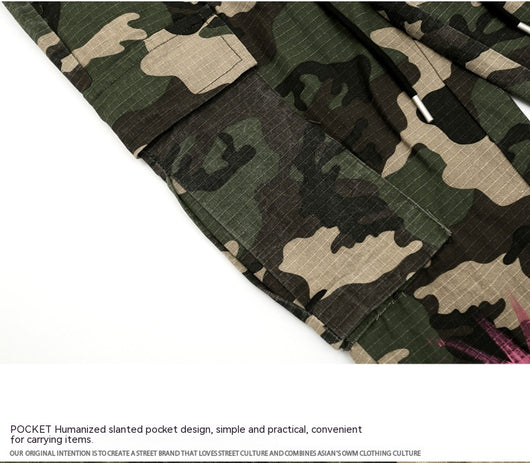 Pantalones Cargo Camuflaje Street Leisure para Hombre - Image 20