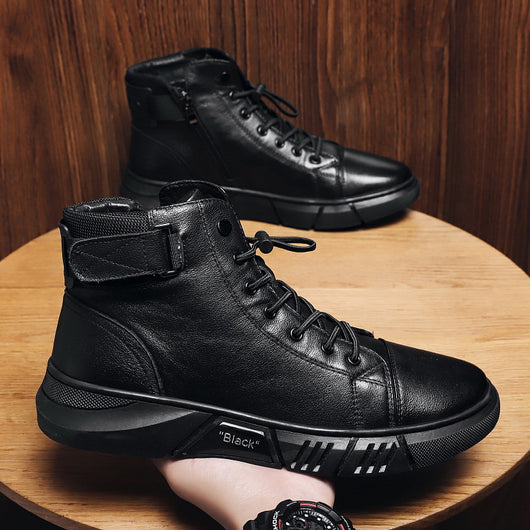 Botas Martin de Cuero Premium con Forro Suave para Hombre - Image 9