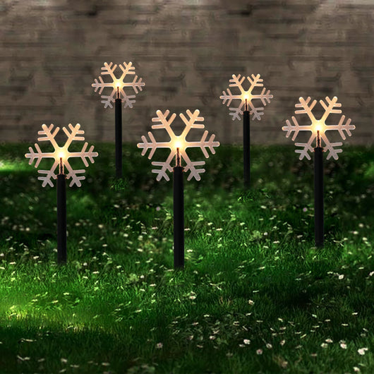 Luces Navideñas de Copo de Nieve para Jardín - Iluminación Exterior Impermeable - Image 10