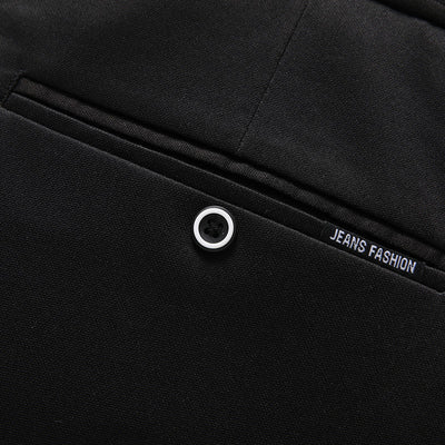 Pantalones Elásticos de Vestir Casual para Hombre Adulto - Corte Recto Suelto - Image 35