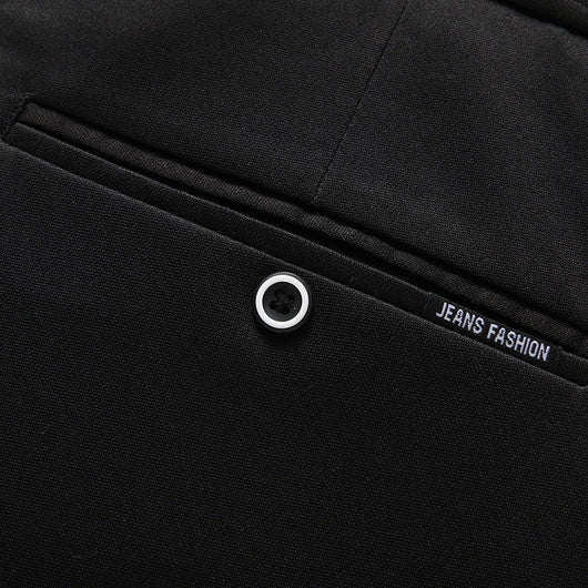 Pantalones Elásticos de Vestir Casual para Hombre Adulto - Corte Recto Suelto - Image 35
