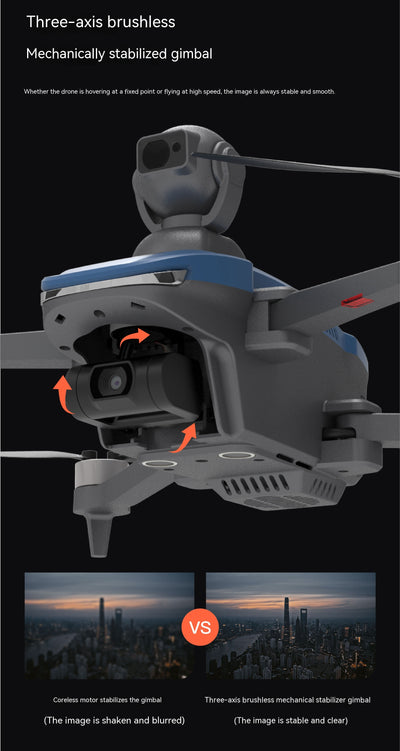 Dron 4K Profesional con Transmisión 3km y Gimbal de 3 Ejes - Image 7