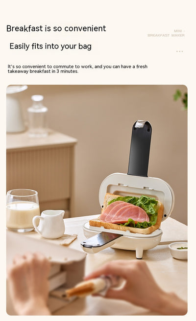 Tostadora Prensa para Sándwiches y Pan - Máquina Desayunador Compacta - Image 24