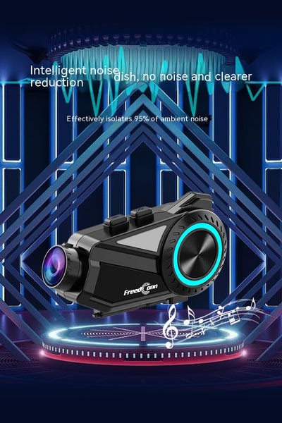 Sistema de Intercomunicador Bluetooth para Casco de Moto con Grabadora R3 - Image 11