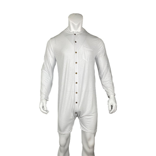 Jumpsuit Cómodo de Color Liso para Casa - Image 11