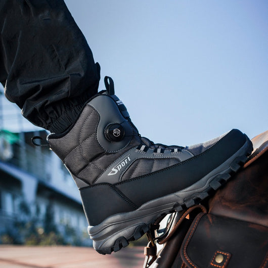 Botas de Nieve Impermeables con Forro Térmico para Hombre - Image 19