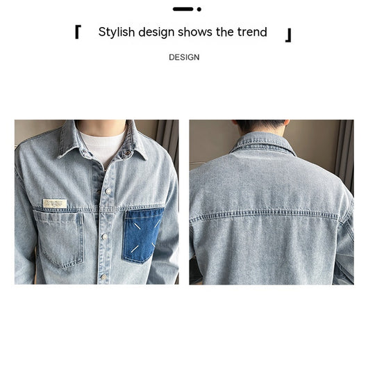 Camisa de Mezclilla Profesional para Trabajo - Image 13