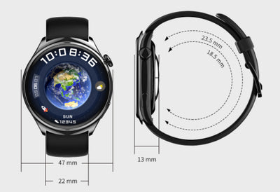 Reloj Inteligente con Monitor Cardíaco, Presión Arterial y Llamadas Bluetooth - Image 8