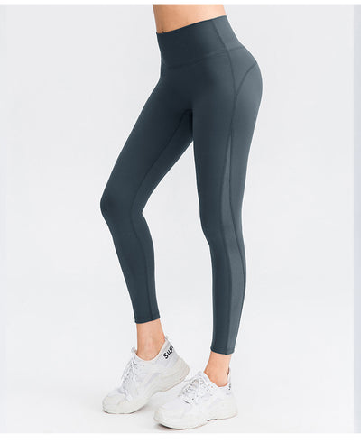 Leggings Yoga Tela Brocado Doble Cara Efecto Desnudo sin Marcas Visibles - Image 26