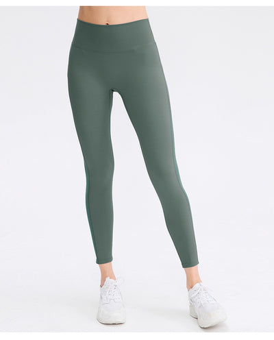 Leggings Yoga Tela Brocado Doble Cara Efecto Desnudo sin Marcas Visibles - Image 27