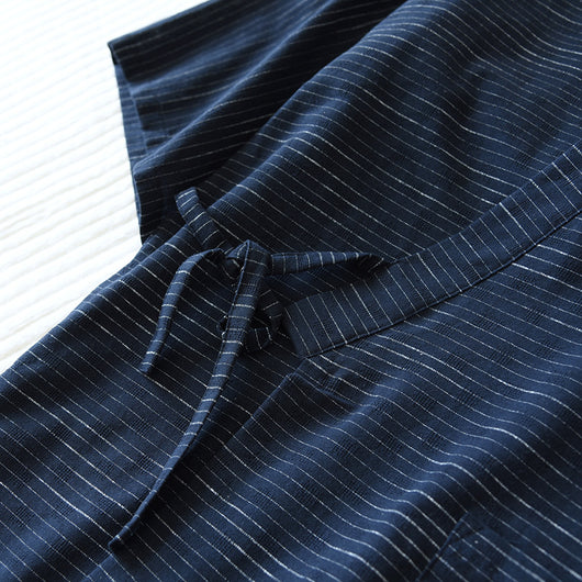 Pijama Kimono de Algodón para Hombre - Bata Ligera Tallas Grandes Verano - Image 30