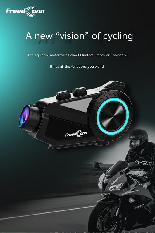 Sistema de Intercomunicador Bluetooth para Casco de Moto con Grabadora R3 - Image 30
