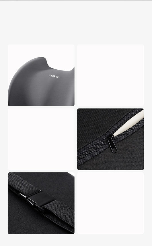 Almohada de Soporte Lumbar para Auto - Comodidad en Viajes Largos - Image 8