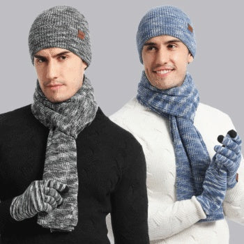 Conjunto Invernal 3 en 1: Gorro, Bufanda y Guantes Tejidos - Image 24