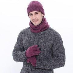 Conjunto Invernal 3 en 1: Gorro, Bufanda y Guantes Tejidos - Image 29
