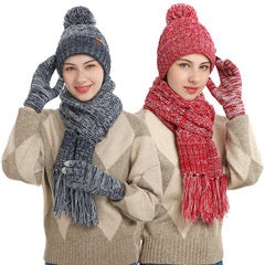 Conjunto Invernal 3 en 1: Gorro, Bufanda y Guantes Tejidos - Image 30