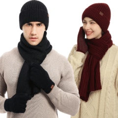 Conjunto Invernal 3 en 1: Gorro, Bufanda y Guantes Tejidos - Image 35