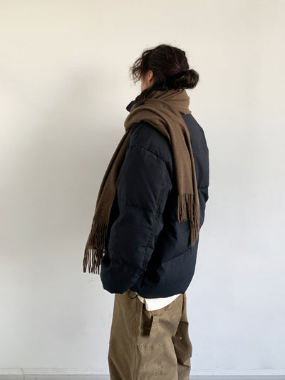 Chaqueta Acolchada Tibetana Azul con Parches - Abrigo Térmico Premium - Image 8