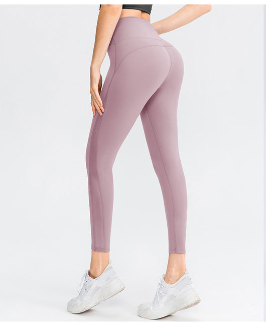 Leggings Yoga Tela Brocado Doble Cara Efecto Desnudo sin Marcas Visibles - Image 33