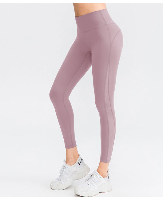Leggings Yoga Tela Brocado Doble Cara Efecto Desnudo sin Marcas Visibles - Image 34