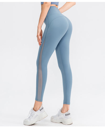 Leggings Yoga Tela Brocado Doble Cara Efecto Desnudo sin Marcas Visibles - Image 40