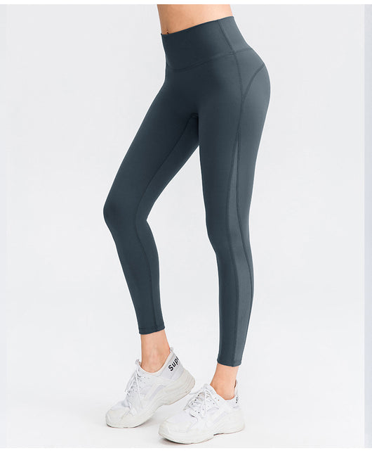 Leggings Yoga Tela Brocado Doble Cara Efecto Desnudo sin Marcas Visibles - Image 44