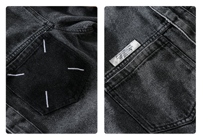 Camisa Denim Retro de Manga Larga para Hombre - Image 15